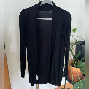 Mango black cardigan